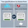 Tuya Умный WiFi ZigBee Модуль Переключателя Штор Контроллеры Мотор Рулонных Штор Жалюзи Приложение Smart Life Alexa Google Home AC100-240V