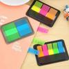 1 Set Fashion Fluorescent Sticker Marker Memo Flags Index Pad Paper Tab Sticky Notes