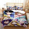 Cartoon Asuna Sword Art Online Duvet Cover Sets Pillowcase Bedding Set Kids Children Gift Girls Single Queen King Size Bed Linen