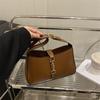 Сумка женская багет маленькая сумка 2025 новая трендовая инс хай-энд французский нишевый дизайн весна плечевая подмышечная сумка