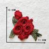 Red Green I Embroidery Hollow Embroidery Sewing Lace Collar Flower Diy Decorative Clothing Decal Accessories