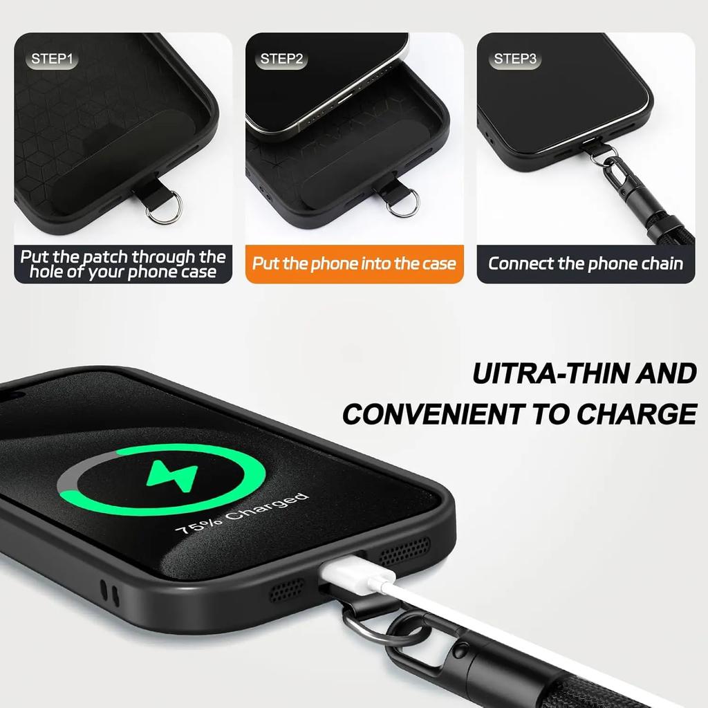 Регулируемый ремешок для мобильного телефона, шнурок, кроссбоди, шнурки для телефона, шейный шнурок с патчем для iPhone, шнурок для подвешивания мобильного телефона