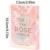 The Rose Oracle Tarot Card Deck - 44 Card Mystery Game Set with Standard Edition E-Guidebook, Divination and Witchcraft Tools for Guidance and Insight