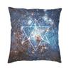 Sacred Geometry Flower Of Life Throw Pillow Case 45*45cm for Living Room Sofa Geometric Mandala Cushion Cover Velvet Pillowcase
