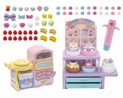 TAKARA TOMY Пластиковый кондитерский помпон Yume Deco для ролевых игр для детей от 3 лет и старше, наряд для куклы Licca-chan