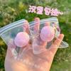 2PCS Mochi Taba Squishy Kawaii Mini Pink Black Biscuit Hamburger Bread Dessert DIY Pendant Squeeze Girl Toy Kids Birthday Gift
