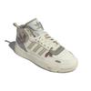 Adidas Originals Post Up Leather Slip Resistant Lightweight Mid Top Sneakers Women Sneakers Light-Gray Purple ID4085