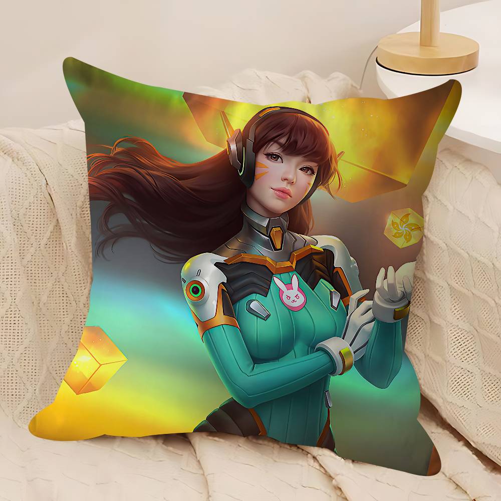 Игра О-Overwatch Кленовый Дизайн Наволочка Счастливый Осенний Урожай Декор Праздничный Декор Наволочка