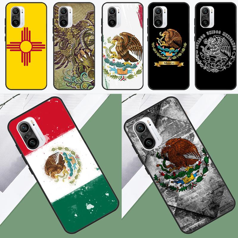 Mexico flag For POCO X5 X3 F5 Pro F4 X4 GT M5s C40 F3 Phone Case For Xiaomi 12T 11T Pro 12 13 Lite 12X