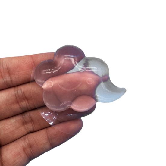 Self-adhesive Wear-resistant Anti-collision Pad Practical Cartoon Silicone Door Handle Bumper Protective Plug KTY