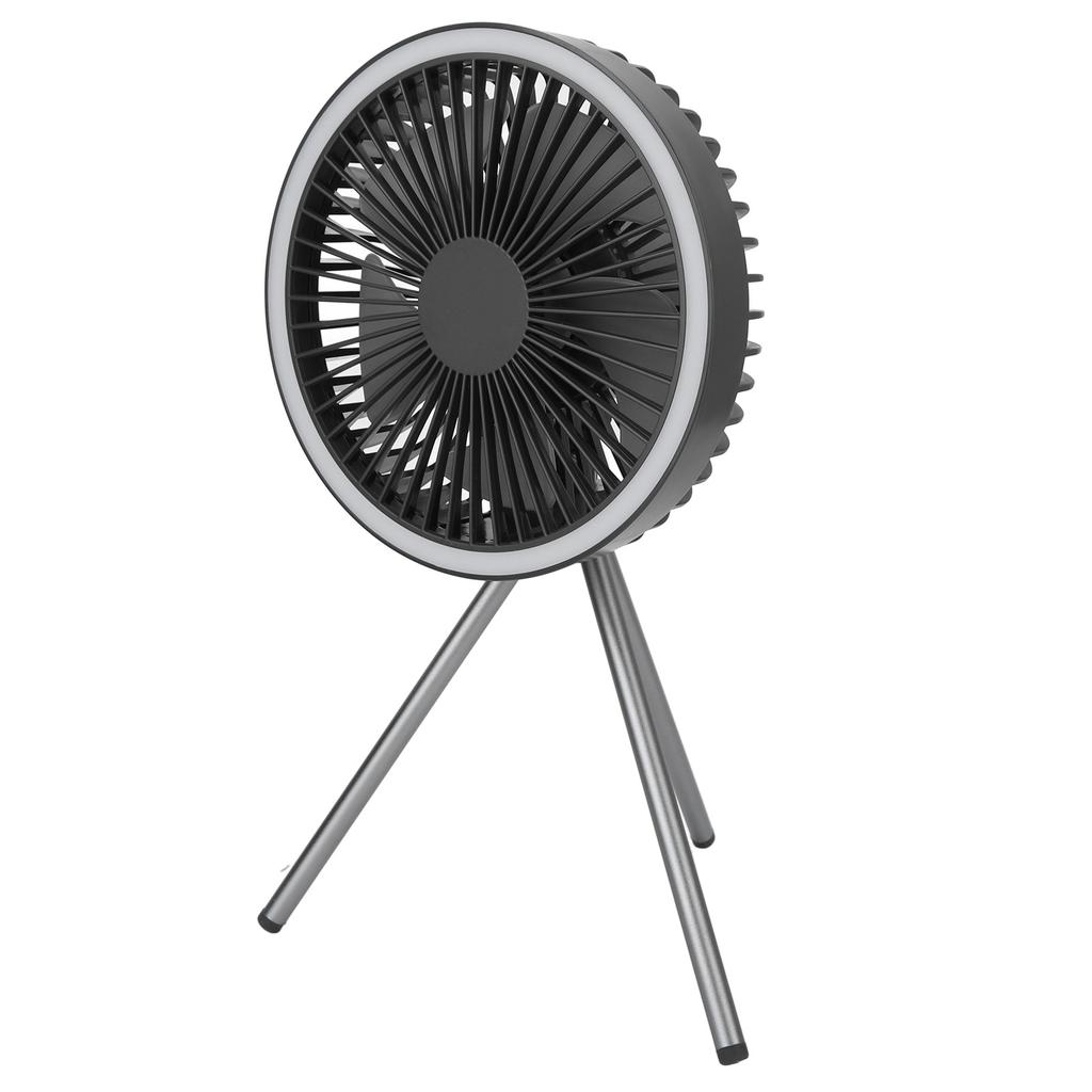Portable Camping Fan 3 Level Adjustable Timing Function USB Charging Outdoor Portable Fan with