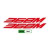 POSFIRA Motorcycle Glowing Stickers Vinyl Decals for Zontes 368M 2025 368 M M368 Body Decoration Motorbike Sticker Accessories