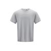 SS25 Hiking Series Casual Sports Breathable Round Neck Moisture-Wicking Quick-Dry Short Sleeve T-Shirt Men Tops Light-Gray 15215107-0104