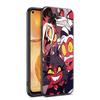 Anime Helluva Boss Black Silicone Phone Case For Huawei P10 P20 P30 P40 Lite P50 P60 Art P50E P Smart Z 2018 2020 2021 Pro 2019