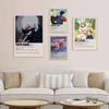 Retro White Paper Minimalist Anime Posters Fans Collection Jujutsu Kaisen Demon Slayer Poster Decor Home Decoration Wall Art Painting