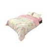 3Pcs Pink Dreamy Sweet Bow Printed Coreless Bedding Set Multi Size Bedroom Bedding Decoration Soft And Comfortable