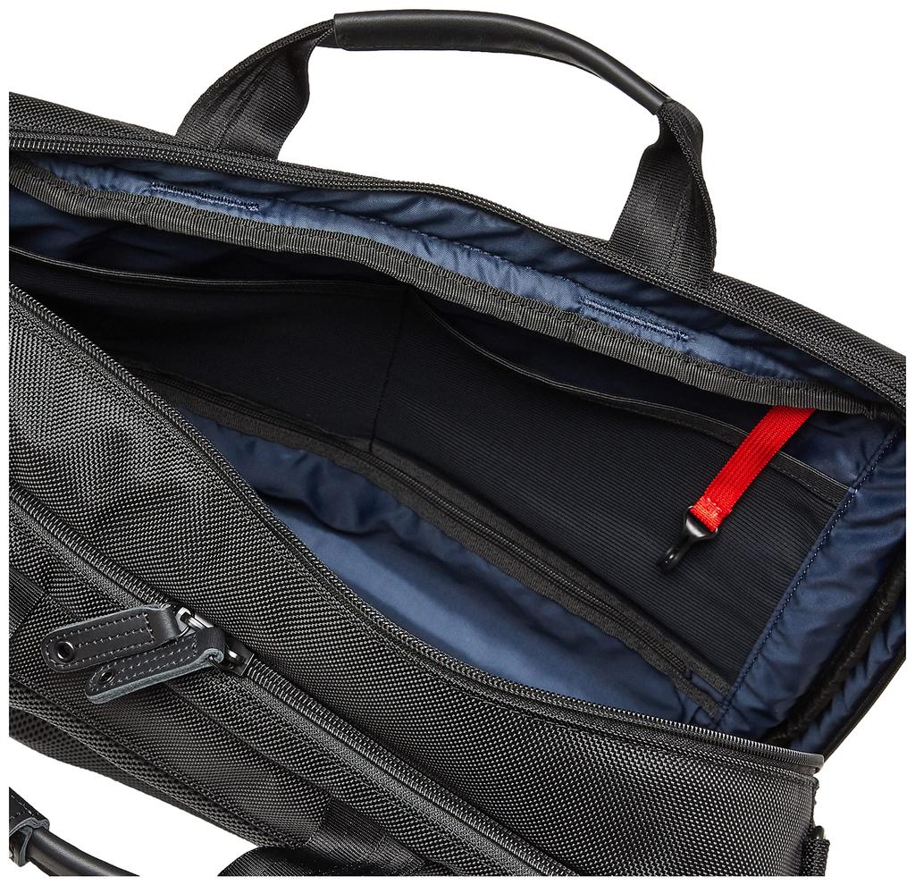 IS Plus Beyond 3-Way Business Bag, Lightweight, Multifunctional, Large Capacity, Water-Repellent, Mobile Storage, Carry-On, Twisted Nylon,