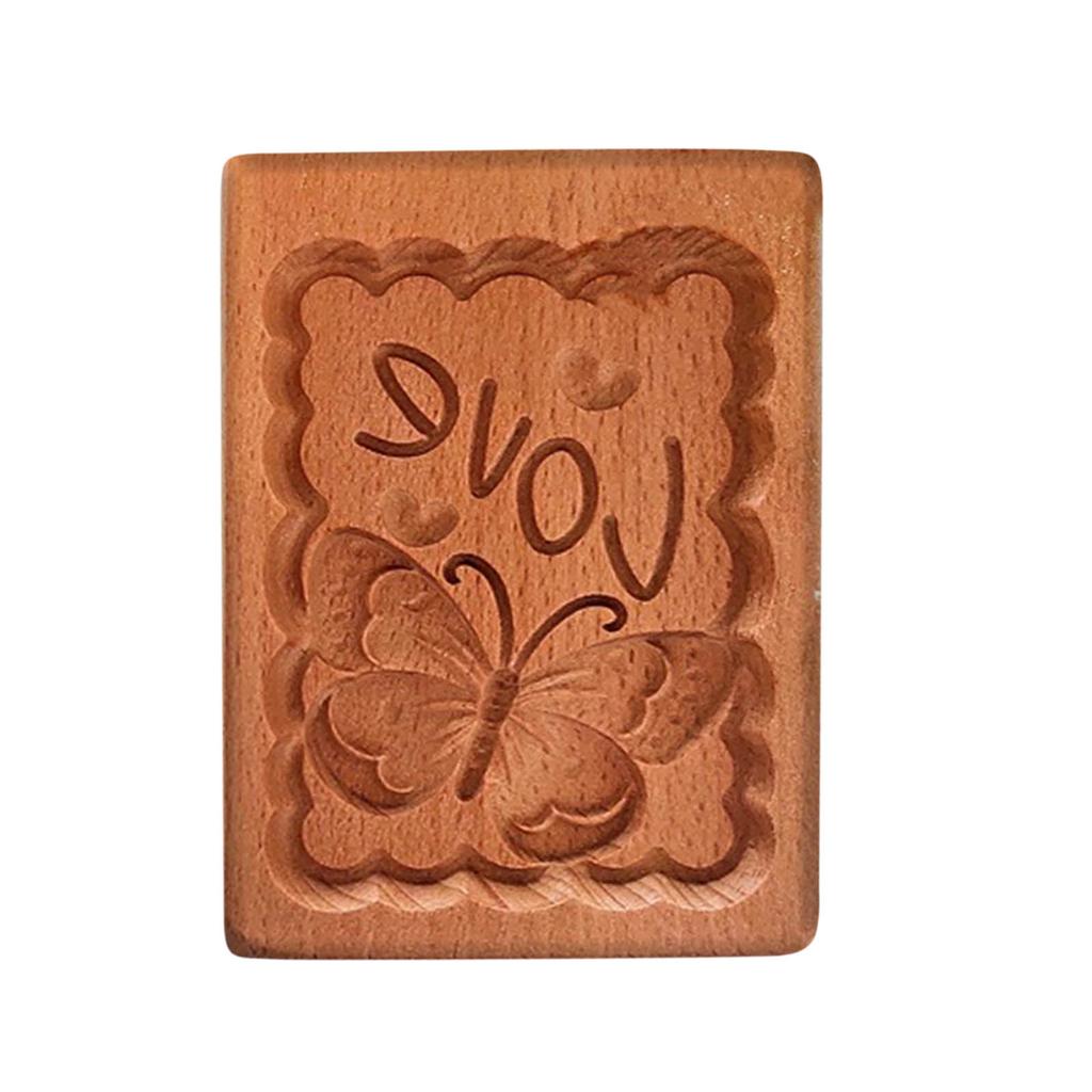 3d Baking Mold, Biscuit Die-cutting Machine Cone Plant Model Biscuit Wooden Kitchen DIY