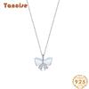 Tancise S925 Sterling Silver Luxury Personality Pendant Necklace Women's Classic Tide Necklace