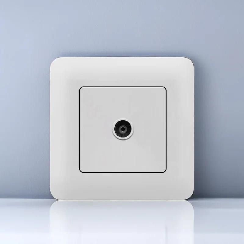 Стандарт ЕС Одинарная силовая розетка Выключатель USB Настенные розетки Двойные розетки Настенные розетки типа 86 ТВ Телефонные розетки