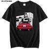 Initial D T Shirt Fragment T-shirt White Jdm Boost Turbo Japanese Car Fans Racing Race Tee Shirt Short Sleeve Oversized T Shirt
