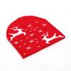 Men's & Women's Winter Christmas Hat - Elk & Santa Claus Jacquard Knit