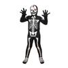 Костюмы для переодевания Хэллоуин Костюм Черепа Костюм с капюшоном для выступлений Детский костюм для косплея для мужчин
