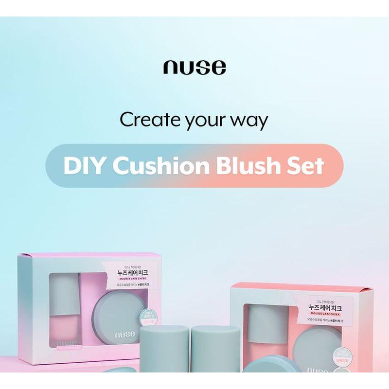 Nuse Мусс для ухода за щеками DIY Cushion Подарочный набор - 2 цвета