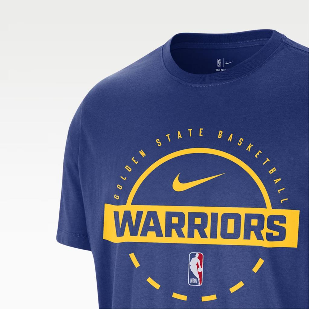 Nike Мужская футболка с коротким рукавом и круглым вырезом Golden State Warriors tops IB3577-495