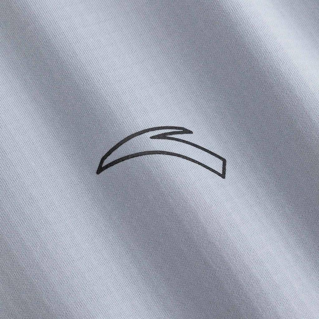 Anta Running Series 2025 Winter Long Sleeve Knitted T-Shirt Men Tops Frost-Tower-Gray 952545402-1