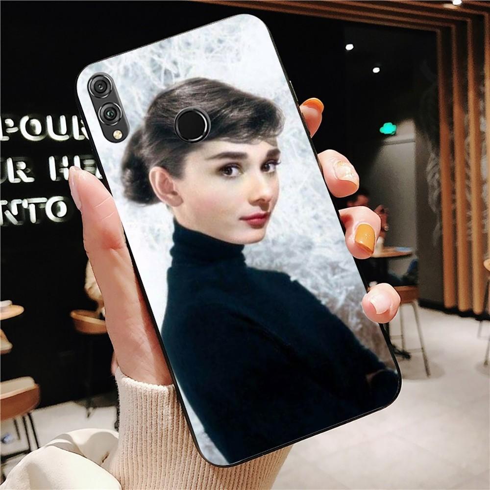 Чехол для телефона Одри Хепберн для Huawei Honor 10 lite 9 20 7A 9X 30 50 60 70 pro plus Мягкий силиконовый чехол