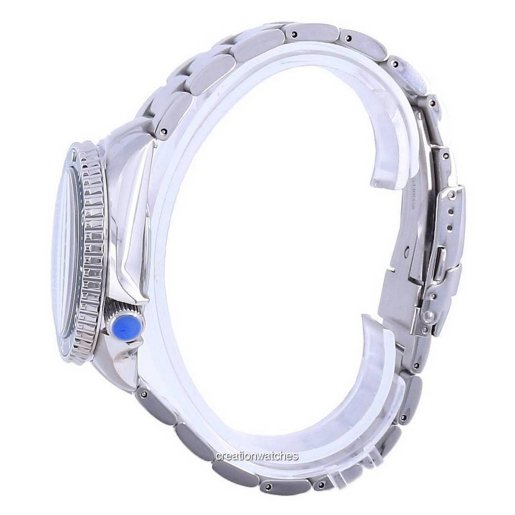 RATIO FreeDiver Автоматические мужские часы из нержавеющей стали с сапфировым стеклом и зеленым циферблатом RTA105 200M