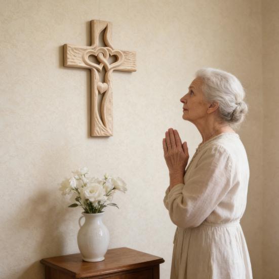 Деревянное настенное украшение «Переплетенные сердца» Ручная резьба Двойные сердца Настенная скульптура Украшение для дома Гостиная Настенное подвесное украшение Христианский религиозный орнамент