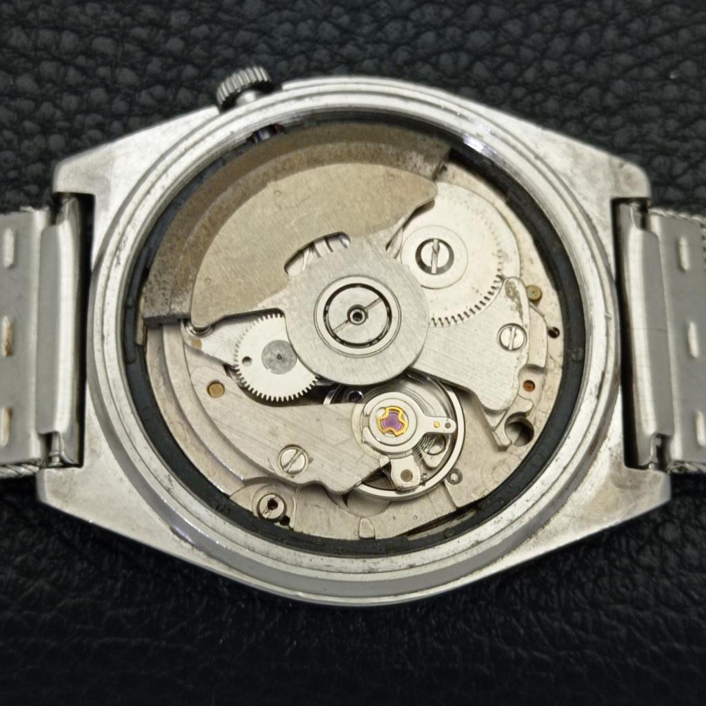 ЯПОНИЯ ВИНТАЖ SEIKO 5 АВТОМАТИЧЕСКИЕ МУЖСКИЕ ЧАСЫ АРАБСКИЙ ЗЕЛЕНЫЙ ЦВЕТ ЦИФЕРБЛАТА a701302-5