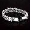Men's Stainless Steel  Link Chain Miami Cuban Bracelets for Male Boys Gifts Jewelry, Length 21cm