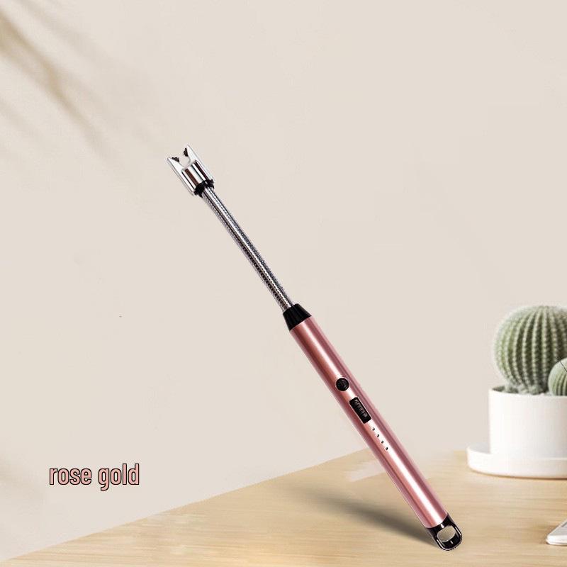 Новая USB-C ветрозащитная дуговая импульсная кухонная зажигалка с перезаряжаемым аккумулятором