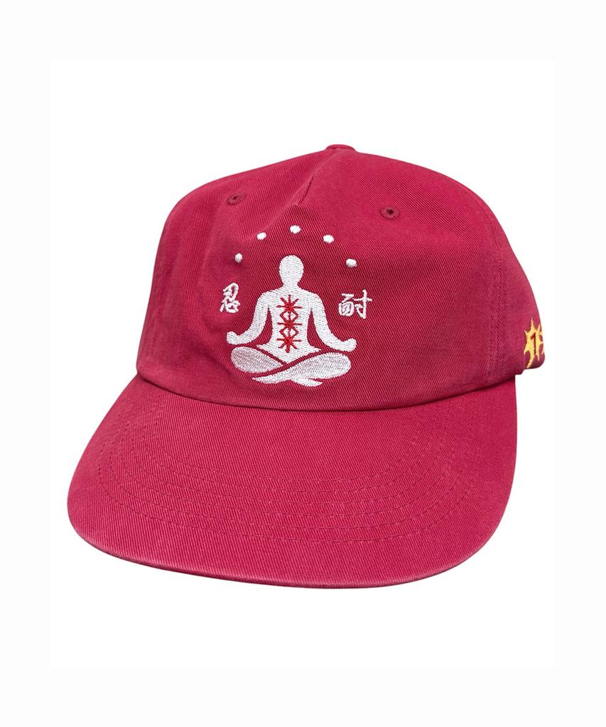 Paeseul Кепка с 5 панелями Mind Rest, стираная, красная