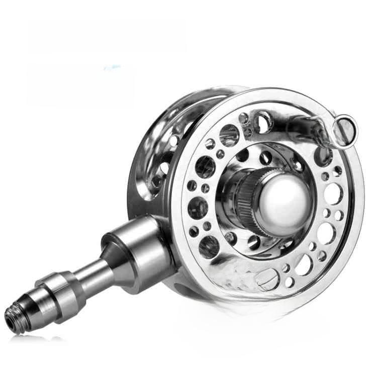 Lizard Metal Aluminum Alloy And Fishing Reel Hand Rod Internal Winding With Drag Function Camping Travel Gear