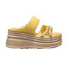 Thick-soled Inner Heel Cool Slippers Women's 2024 Summer New Popular Outer Wear Fashion Internet Celebrity Muffin Wedge Heel Sandals