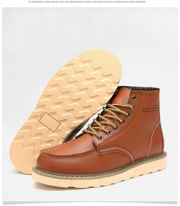 Ботильоны мужские из натуральной кожи, рабочие ковбойские сапоги для пар, байкерские сапоги на шнуровке, унисекс, модные вестерн-сапоги, большие размеры 35-46