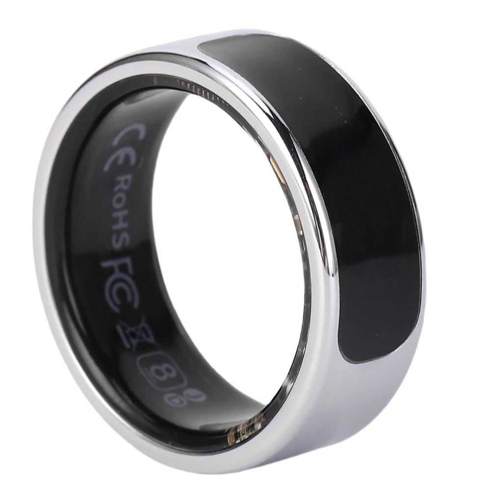 Умное кольцо для спорта и мониторинга сна, управление жестами, нержавеющая сталь, трекер здоровья, кольцо с экраном, 8 диаметров: