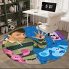 Blue's Clues & You! Chair Mat Round Carpet - Office Rug, Gift for Boys and Girls, Blue's Clues Furniture Accessories0476b