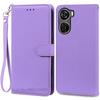 Для ZTE Blade V40 Design Чехол Кошелек Кожаный Чехол-книжка Для ZTE Blade V40 Design Чехол Подставка Книжка Чехол Coque Fundas