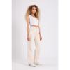 Cream Wide Leg Jean Palazzo Wide Leg Denim Trousers