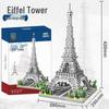 Эйфелева башня JiHui M2070 Развивающие строительные блоки для детей - Игрушка-конструктор для мальчиков и девочек в подарок