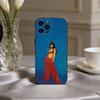 Чехол для телефона с обоями T-Teyana T-TaylorS Для iPhone 17,16,15,14,13,12,11 Plus,Pro Max,XS,Мягкий Силиконовый Черный Чехол