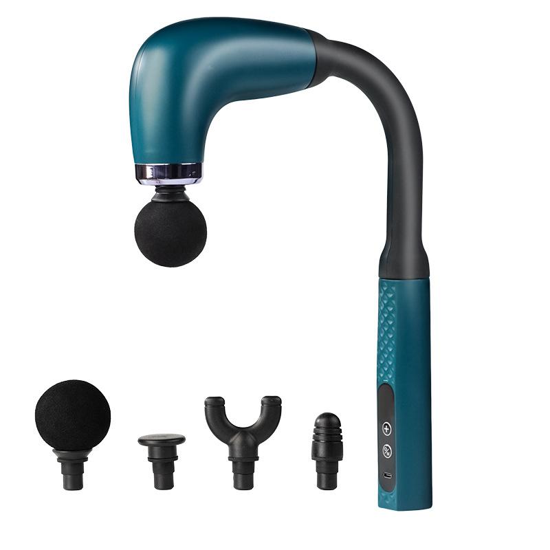 Пистолет для фасций локтя Многофункциональный мышечный шейный массажер Массажер для талии и спины Расслабление ног Электрический массажный пистолет