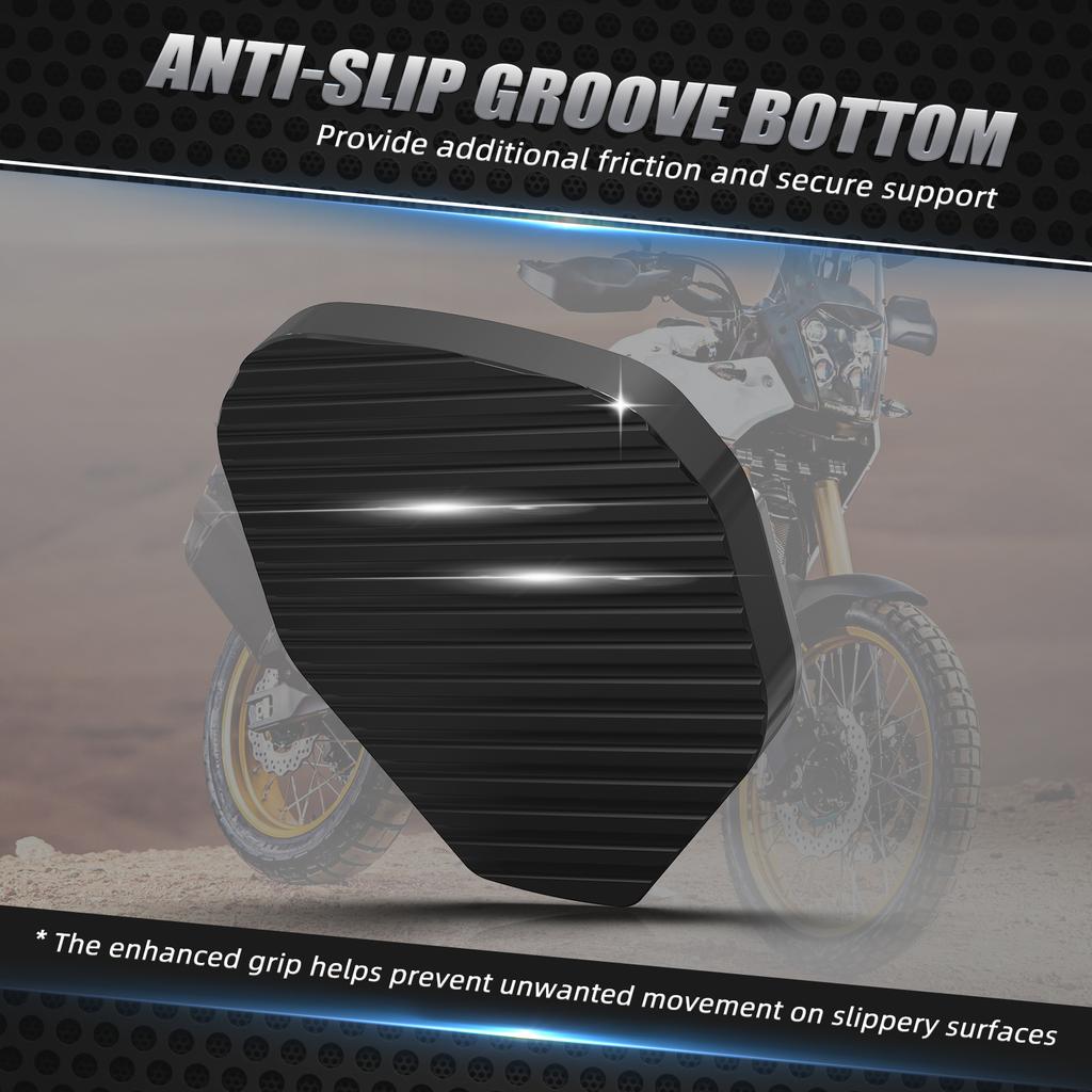 For Yamaha Tenere 700 XTZ 700 2019-2024 Kickstand Side Stand Pad Extension Tenere 700 World Raid 2022-2023 Rally Edition 2020-24
