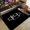 1pc Metallic Abstract Symbol Carpet for Playroom Bedroom Living Room Sofa Home Decor,kids Game Area Rug Non-slip Floor Mat Y730164