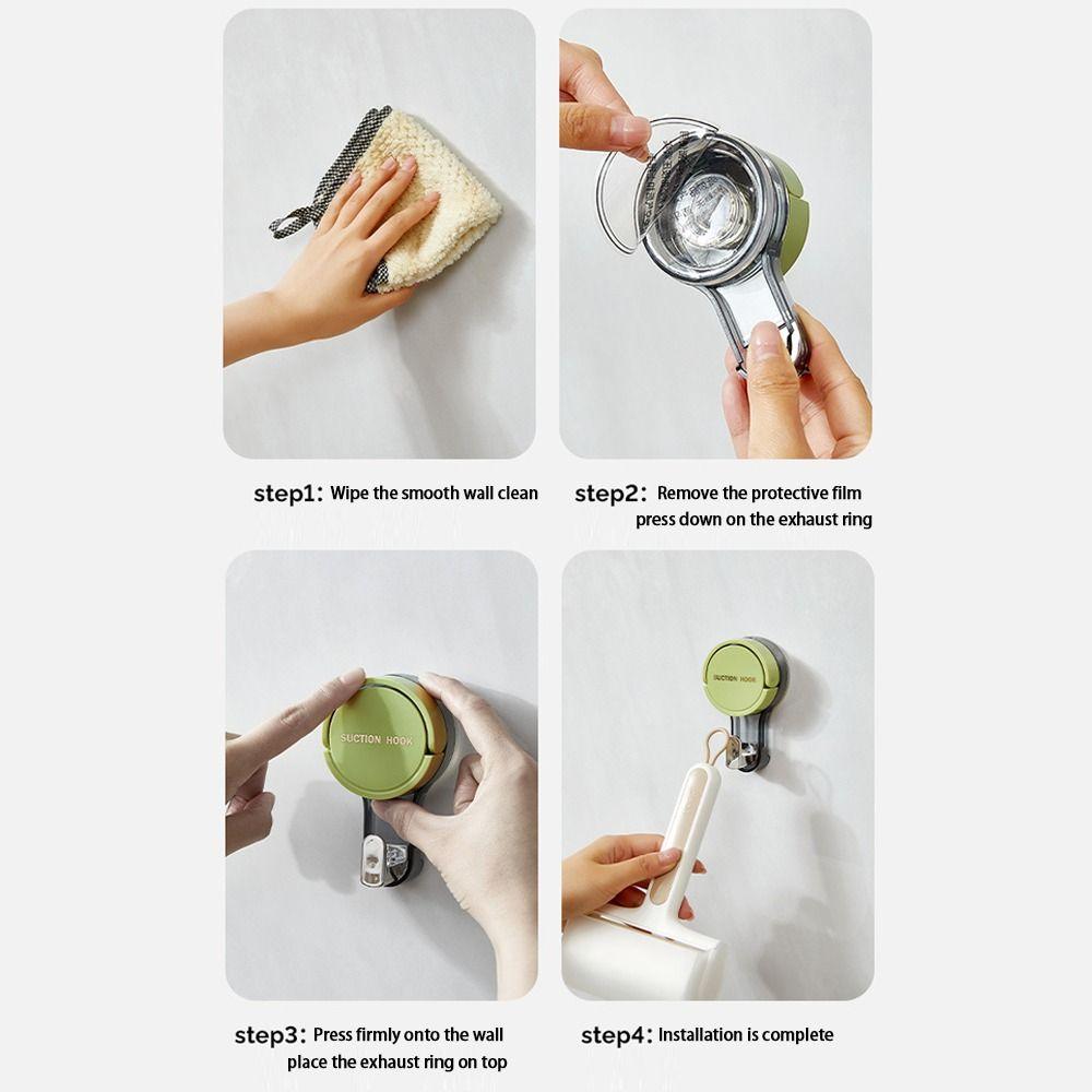 Многоразовая стойка для хранения вещей, крючок для вешалки без дырокола, высококачественный крючок с присоской для кухни